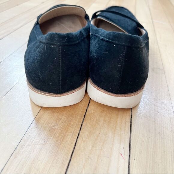 LifeStride Velocity ZaZa Black Suede Slip On Loafer Shoes - Picture 7 of 12